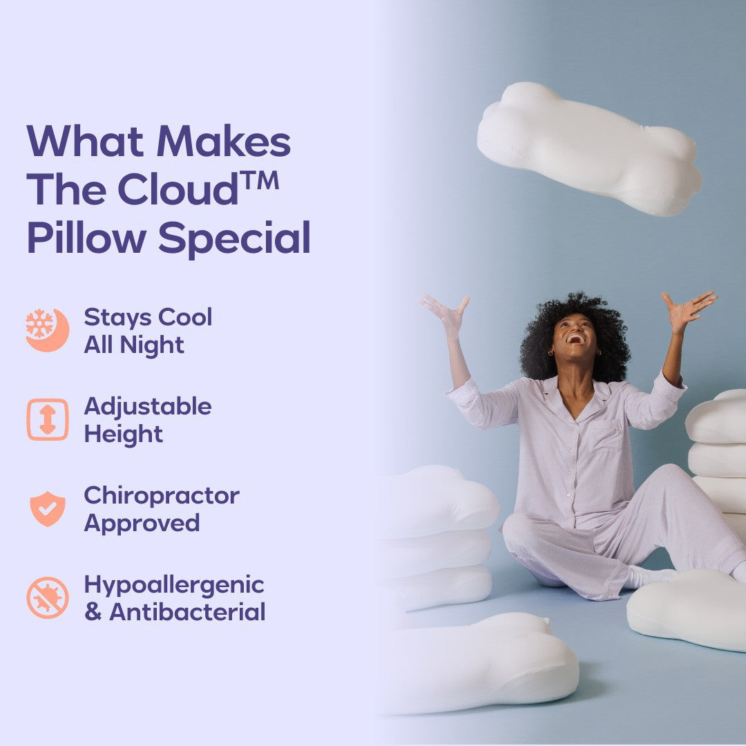 6-Zone Cloud Support Pillow